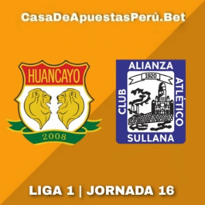 Sport Huancayo vs Alianza Atlético